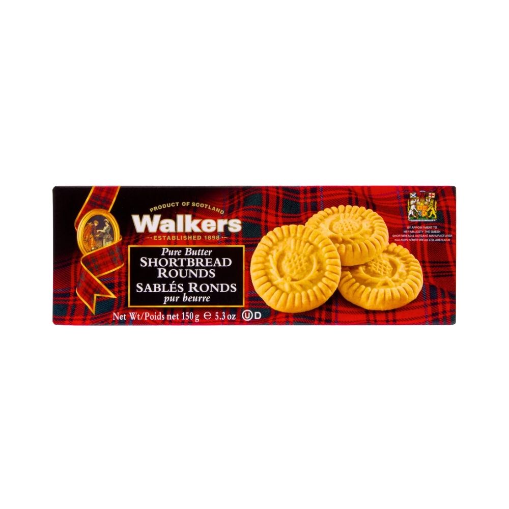 SHORTBREAD ROUNDS 150 GR WALKERS