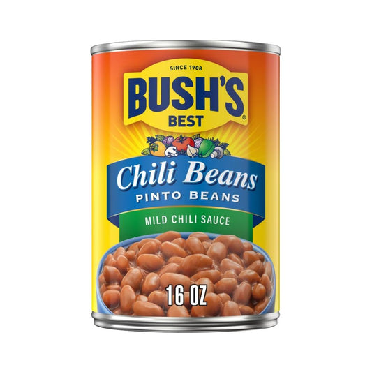 FRIJOLES CHILE MILD SALSA 454GR BUSH'S BEST