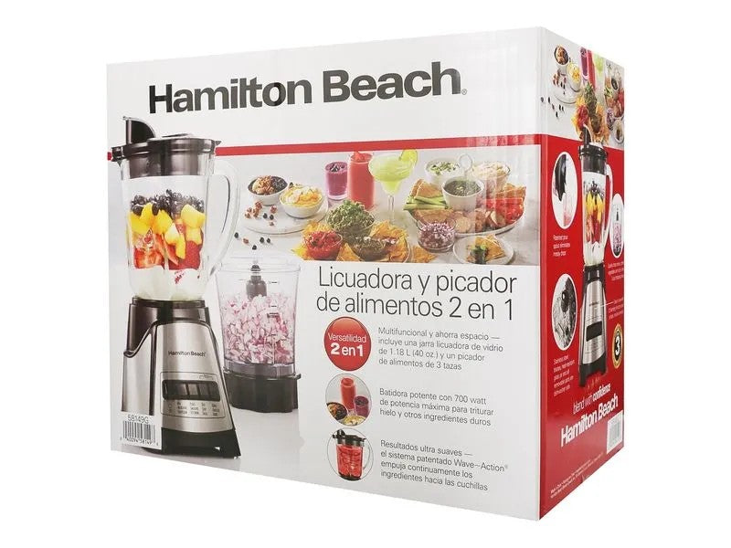 LICUADORA/PICADOR 700W #58149 HAMILTON BEACH