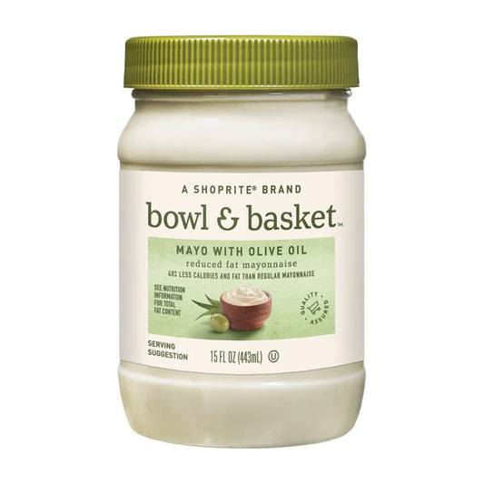 MAYO WITH OLIVE OIL 15 OZ BOWL & BASKET