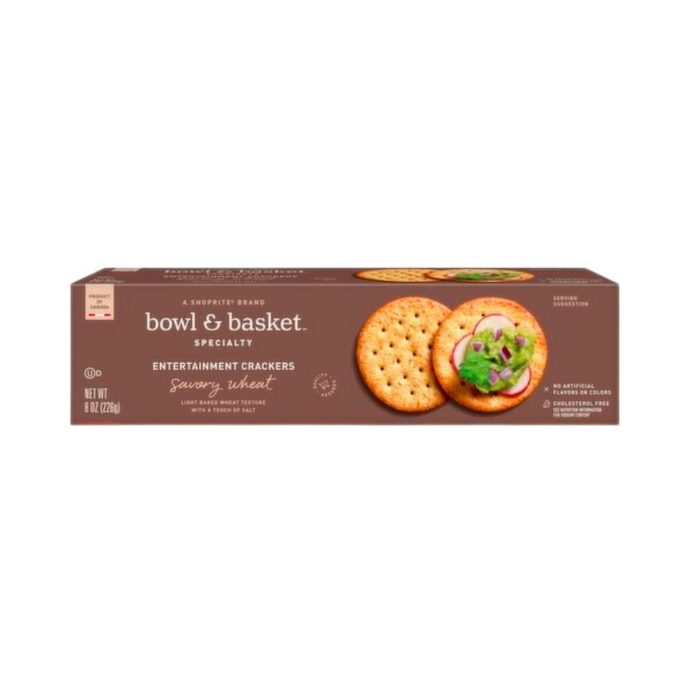 SPECIALTY ENTERT.CRACKERS ORIG.7 OZ BOWL & BASKET
