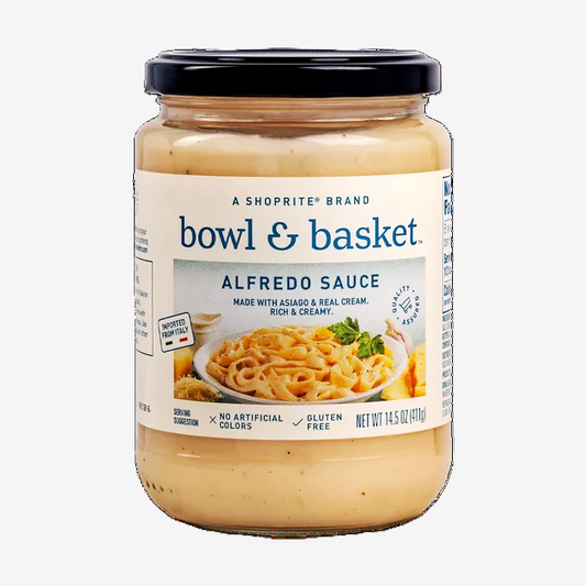 SALSA ALFREDO 14.5oz BOWL & BASKET