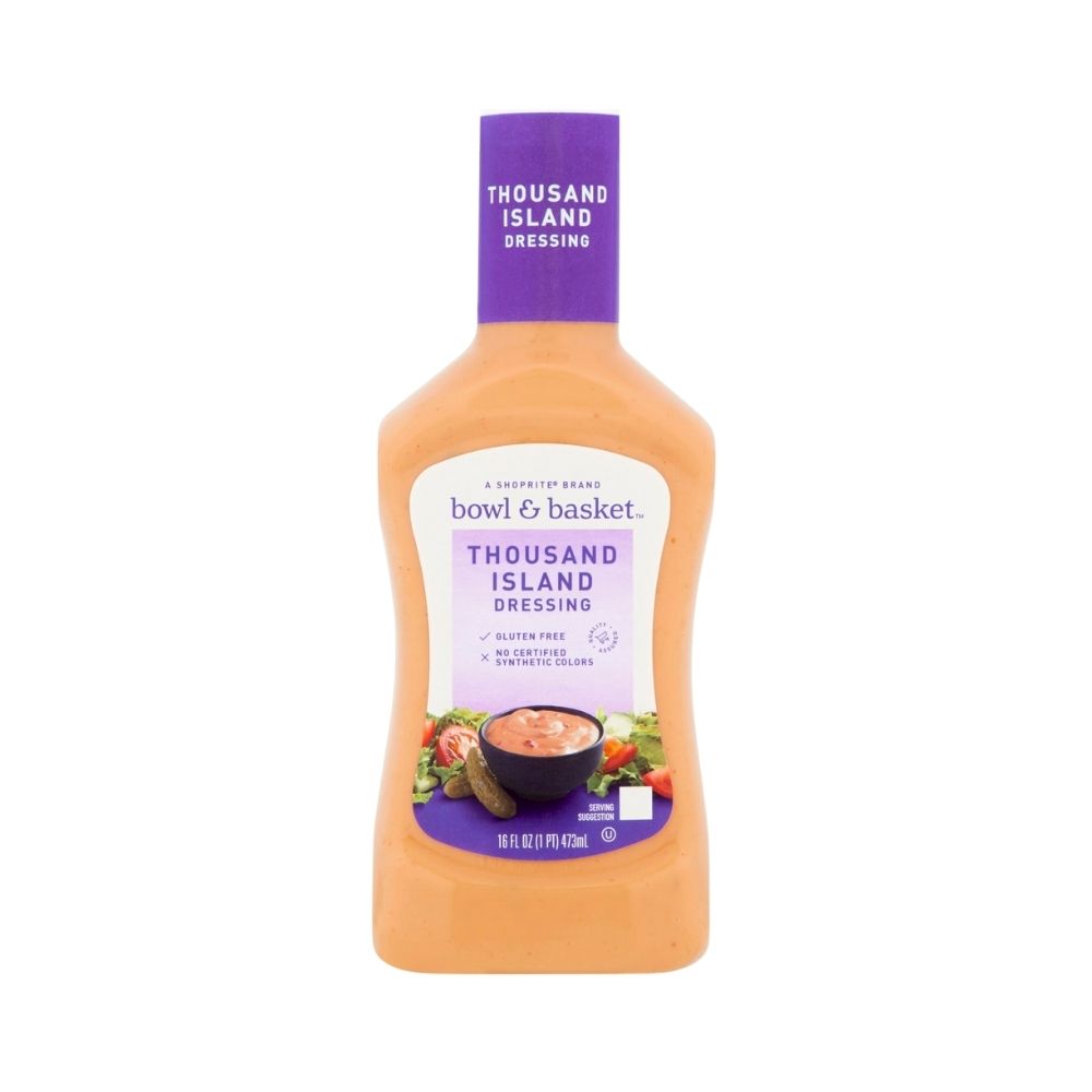 THOUSAND  ISLAND DRESSING 16 OZ BOWL & BASKET