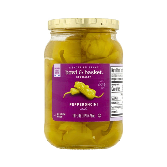 PEPPERONCINI 16 OZ BOWL AND BASKET
