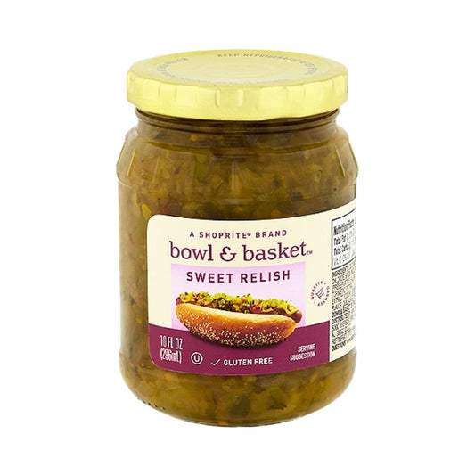 CONDIMENTO DULCE DE PEPINILLO 10 OZ BOWL & BASKET