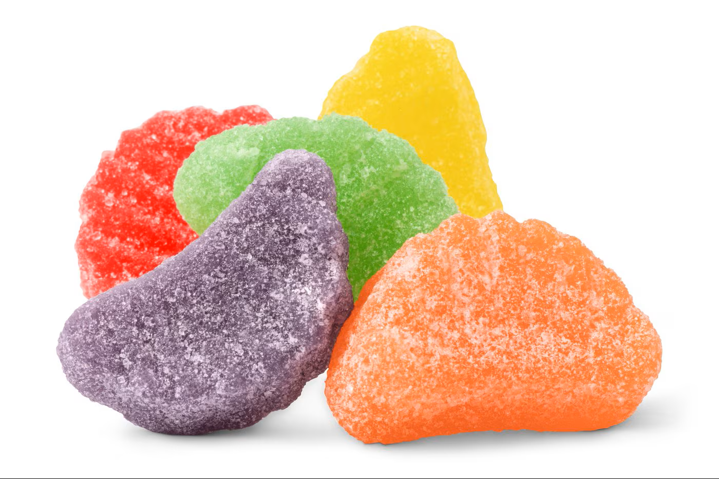 FRUIT SLICES GF GUMMIES 9oz BOWL & BASKET