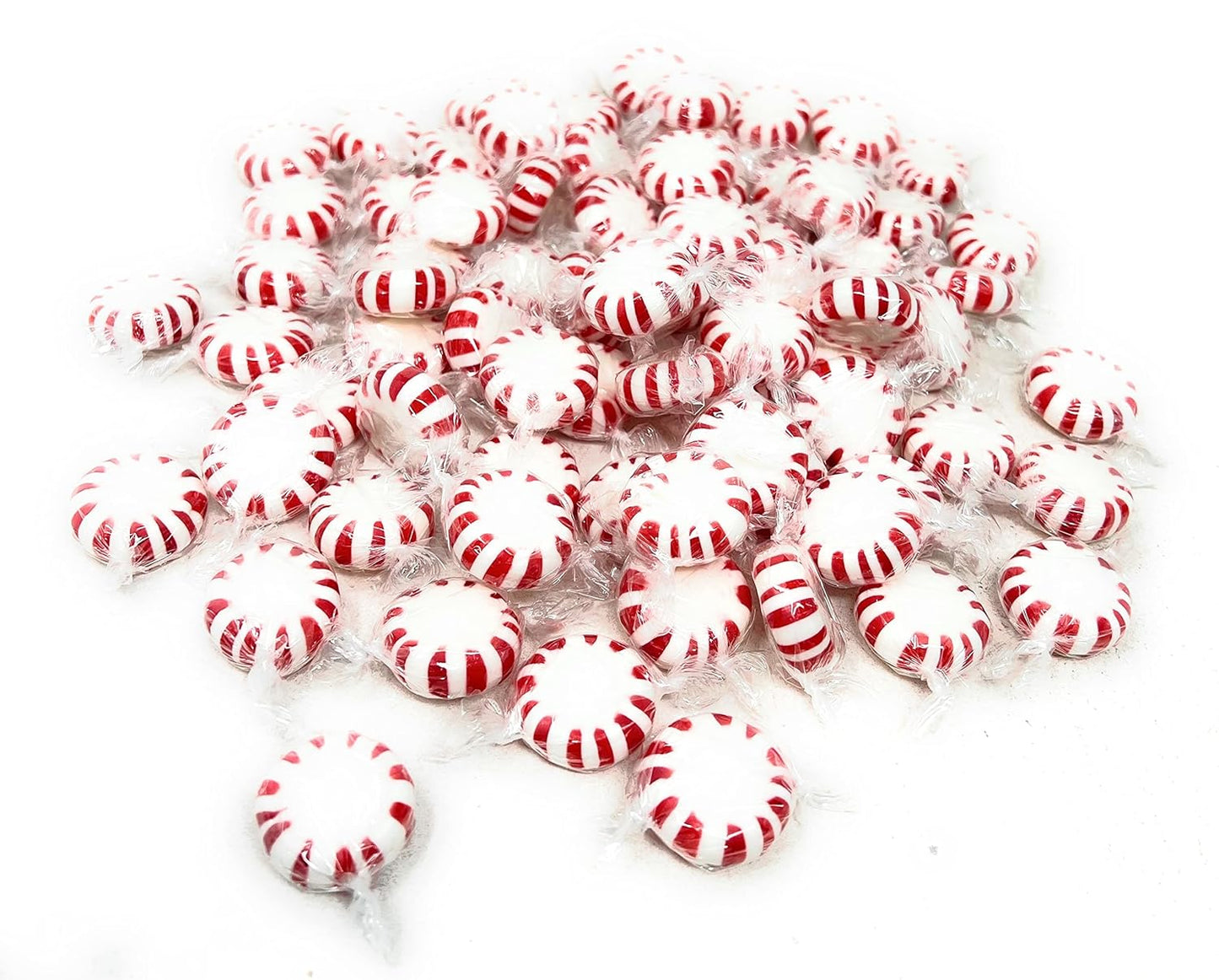 PEPPERMINT STARLIGHTS 10oz BOWL & BASKET