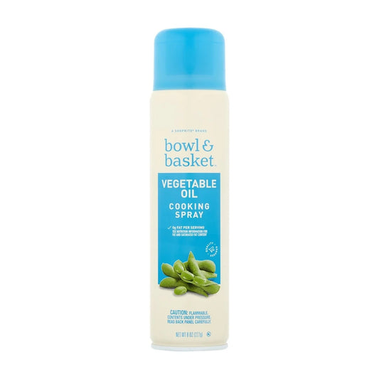 VEGETABLE OIL COOKING SPRAY 8oz - BOWL & BASKET