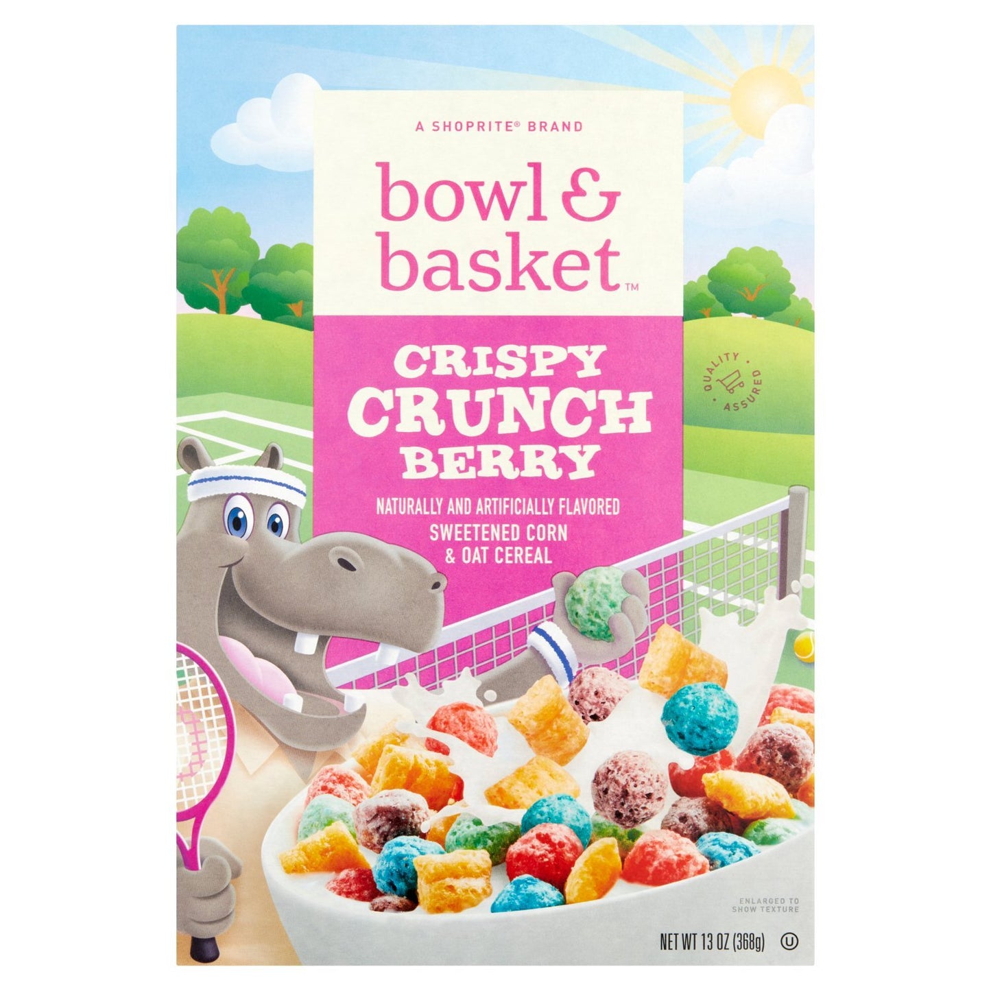 CRISPY CRUNCH BERRY 13oz BOWL & BASKET