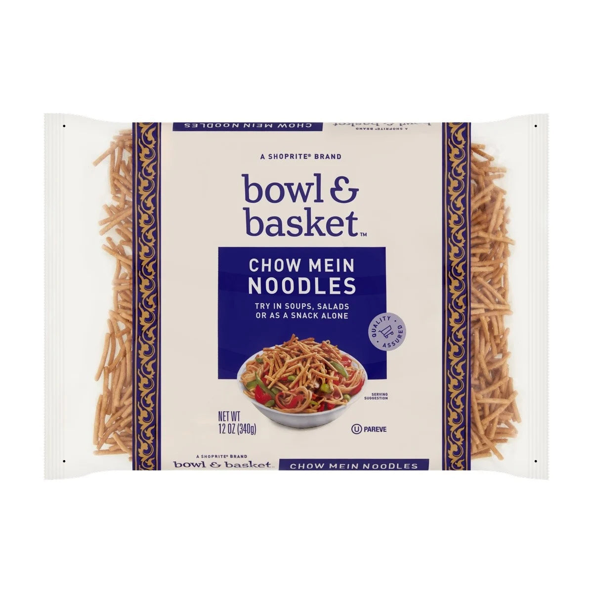 CHOW MEIN NOODLES 12 OZ BOWL & BASKET