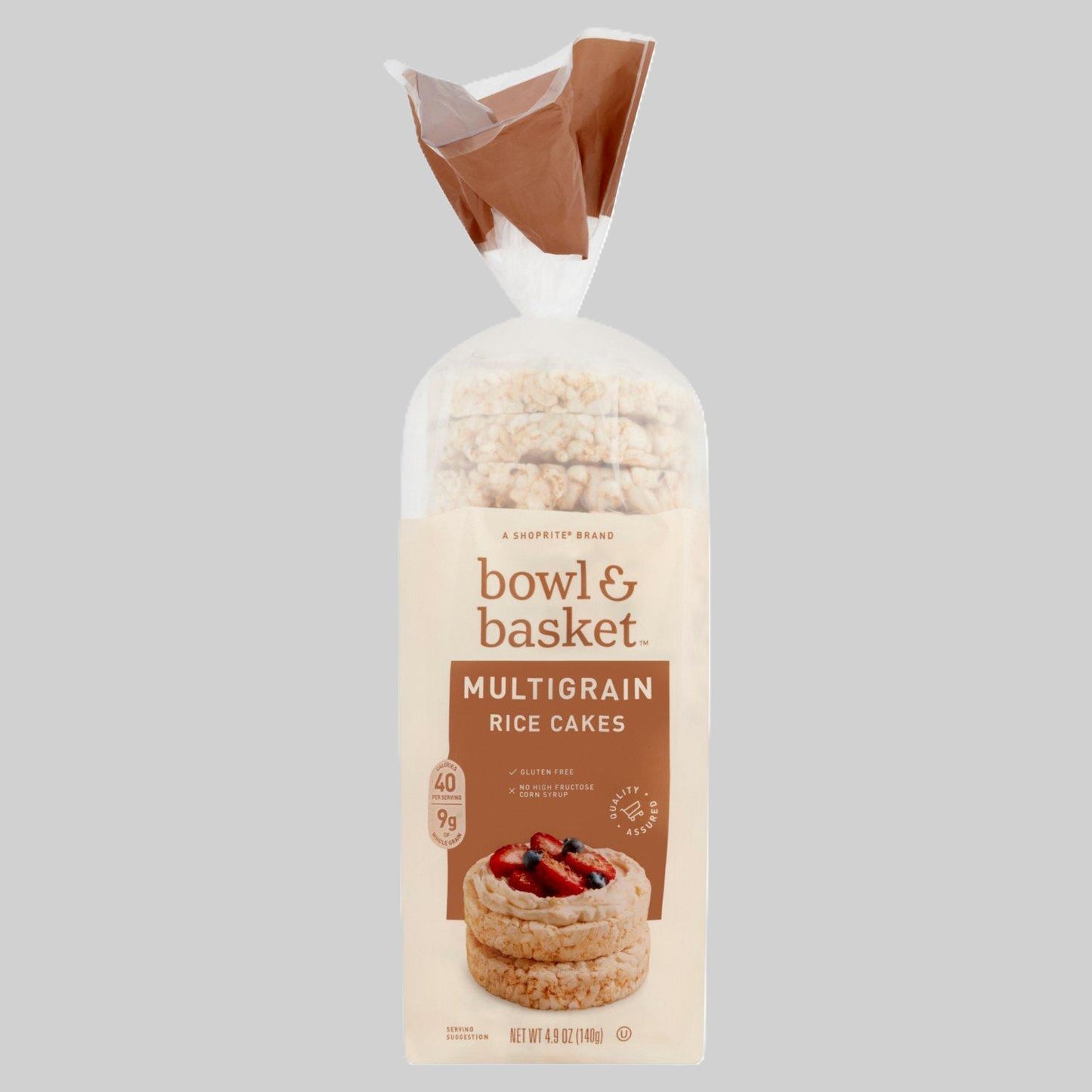 MULTIGRAIN RICE CAKES 4.9oz BOWL & BASKET