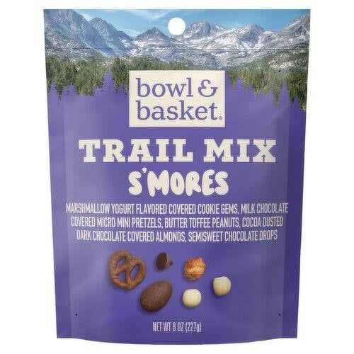 TRAIL MIX SMORES 8 OZ BOWL & BASKET