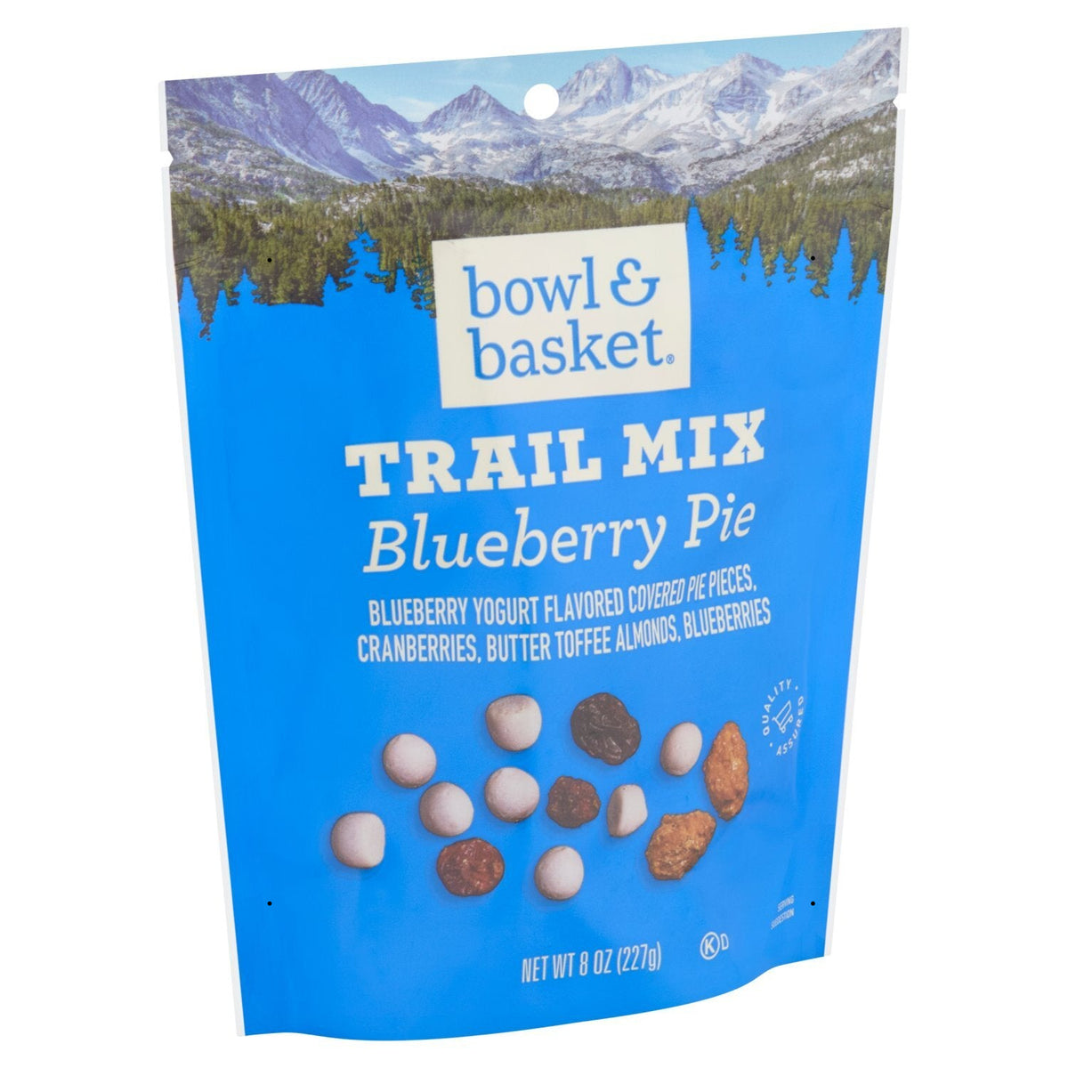 TRAIL MIX BLUEBERRY PIE 8 OZ BOWL & BASKET