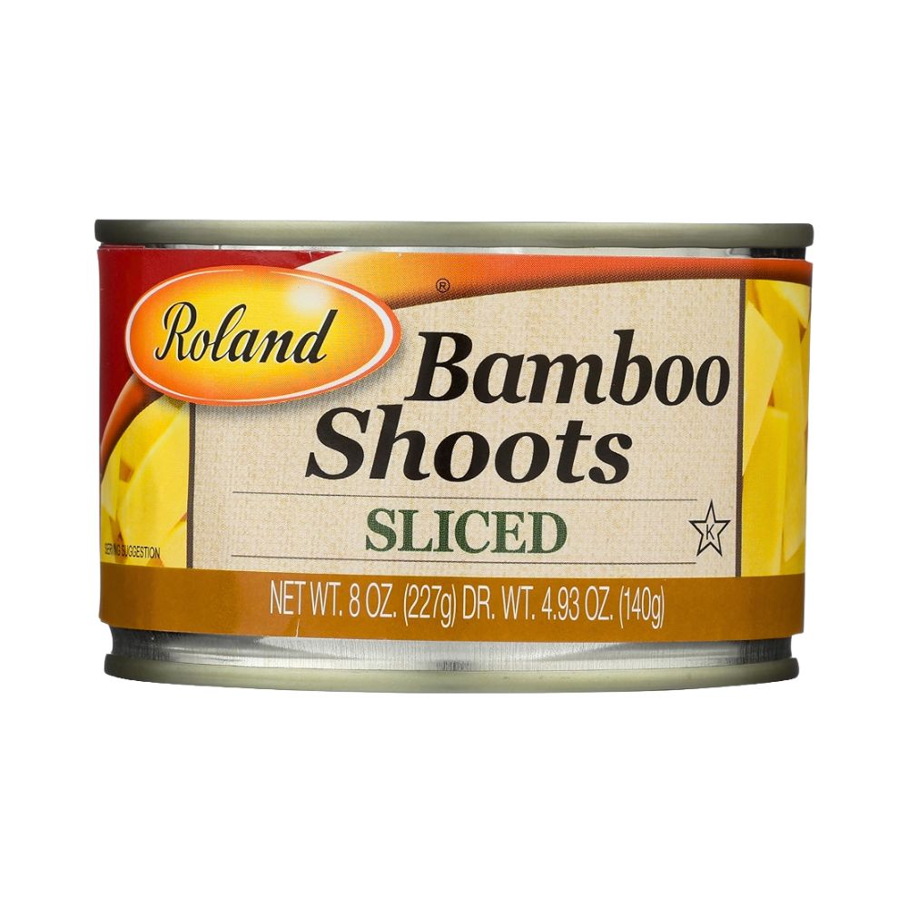 BAMBOO SHOOTS SLICED 8 OZ ROLAND