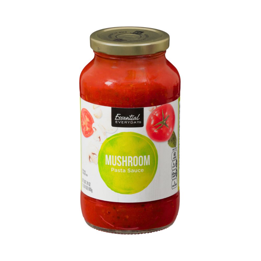 PASTA SAUCE MUSHROOM 24 OZ ESSENTIAL EVERYDAY