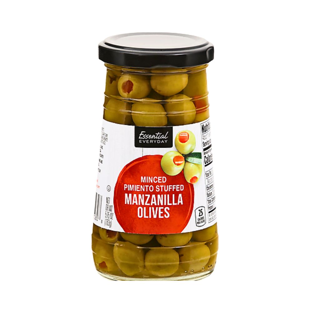 ACEITUNAS DE MANZANILLA RELLENAS 5.75 OZ ESSENTIAL EVERYDAY
