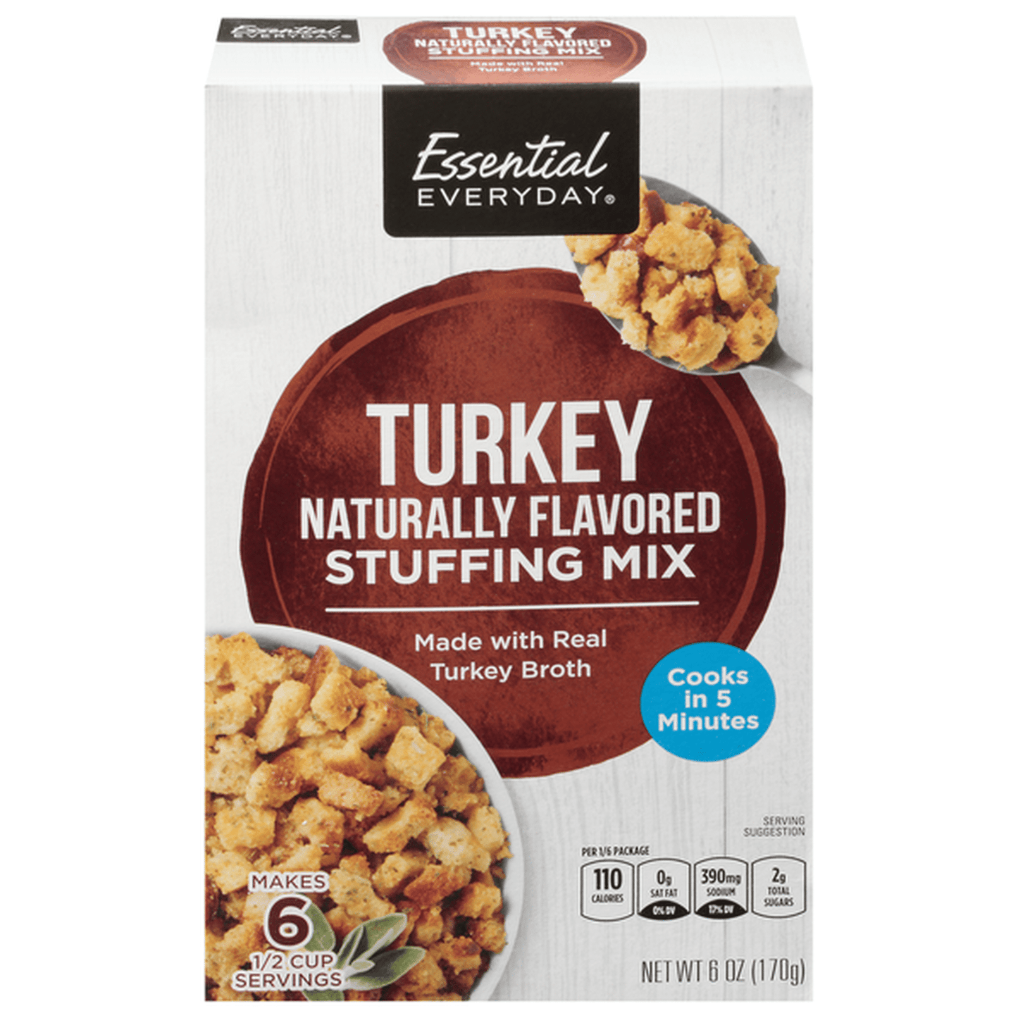 TURKEY STUFFING MIX 6 OZ ESSENTIAL EVERYDAY