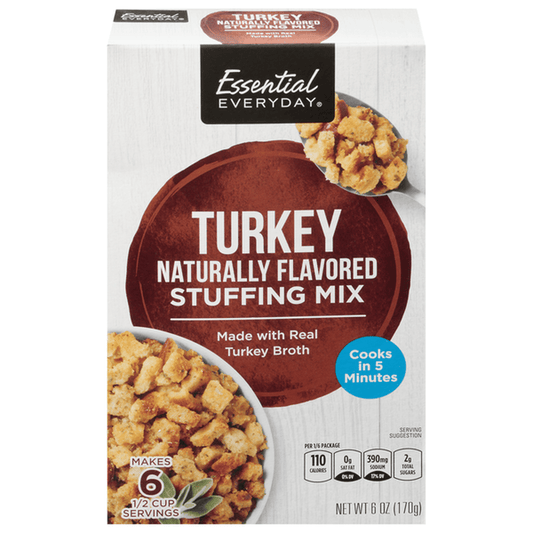 TURKEY STUFFING MIX 6 OZ ESSENTIAL EVERYDAY