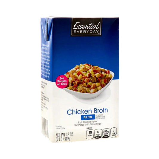 CALDO DE POLLO FAT FREE 32 OZ ESSENTIAL EVERYDAY