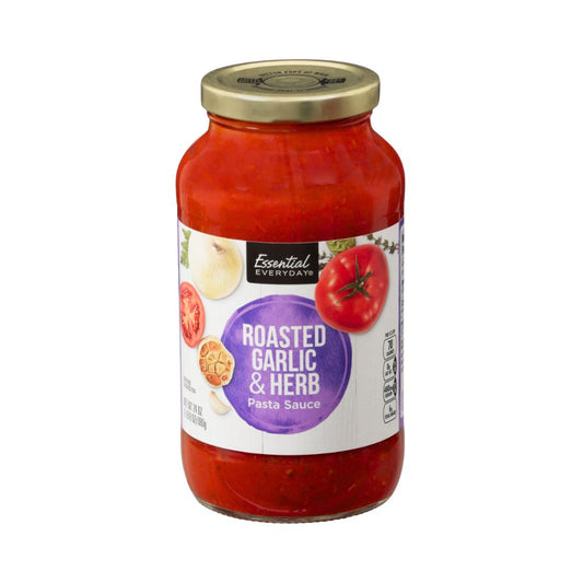 PASTA SAUCE  GARLIC & HERB 24 OZ ESSENTIAL EVERYDAY