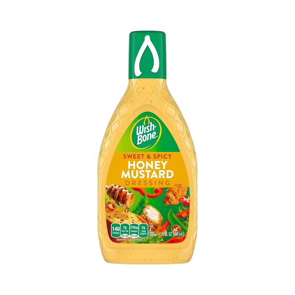 ADEREZO HONEY MUSTARD 15 OZ WISH-BONE