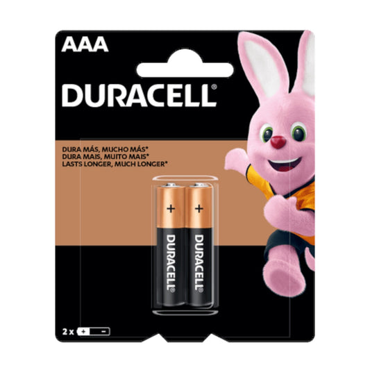 BATERIA AAA TWIN PACK B2 DURACELL