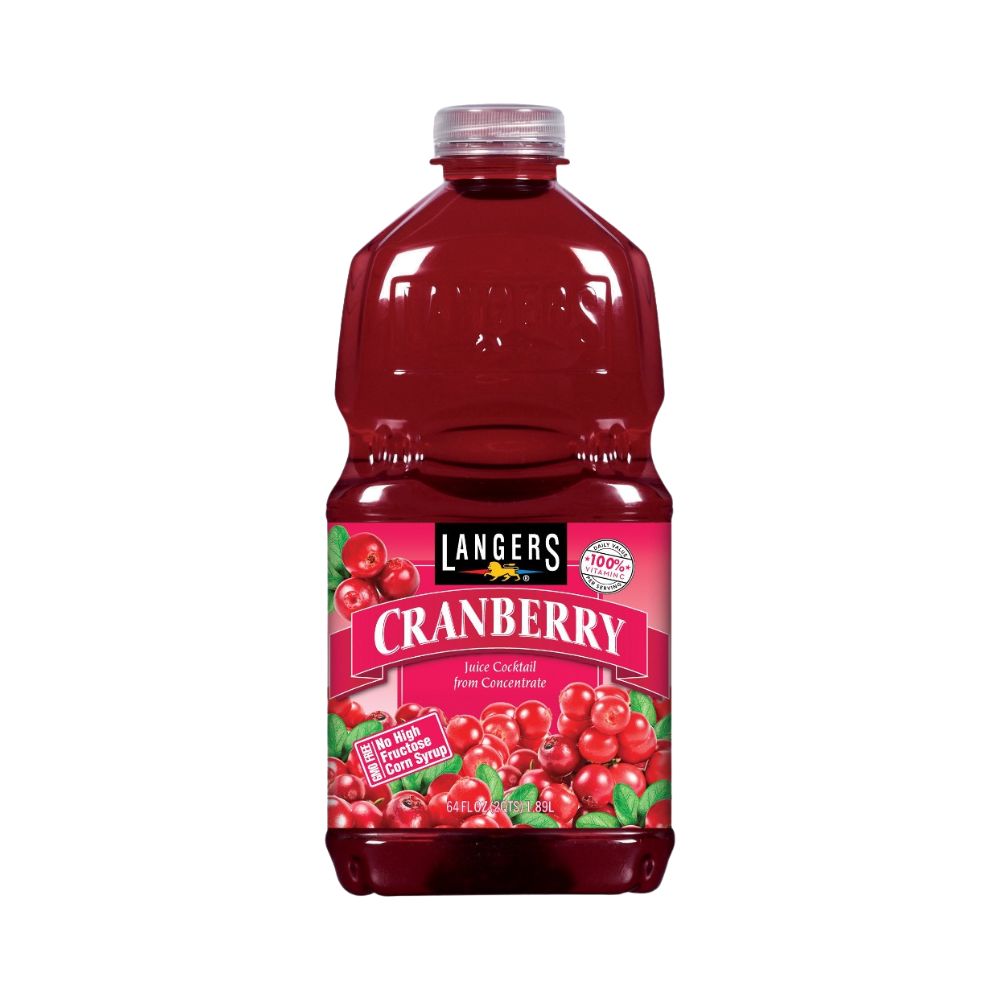 JUGO CRANBERRY 64 OZ LANGERS
