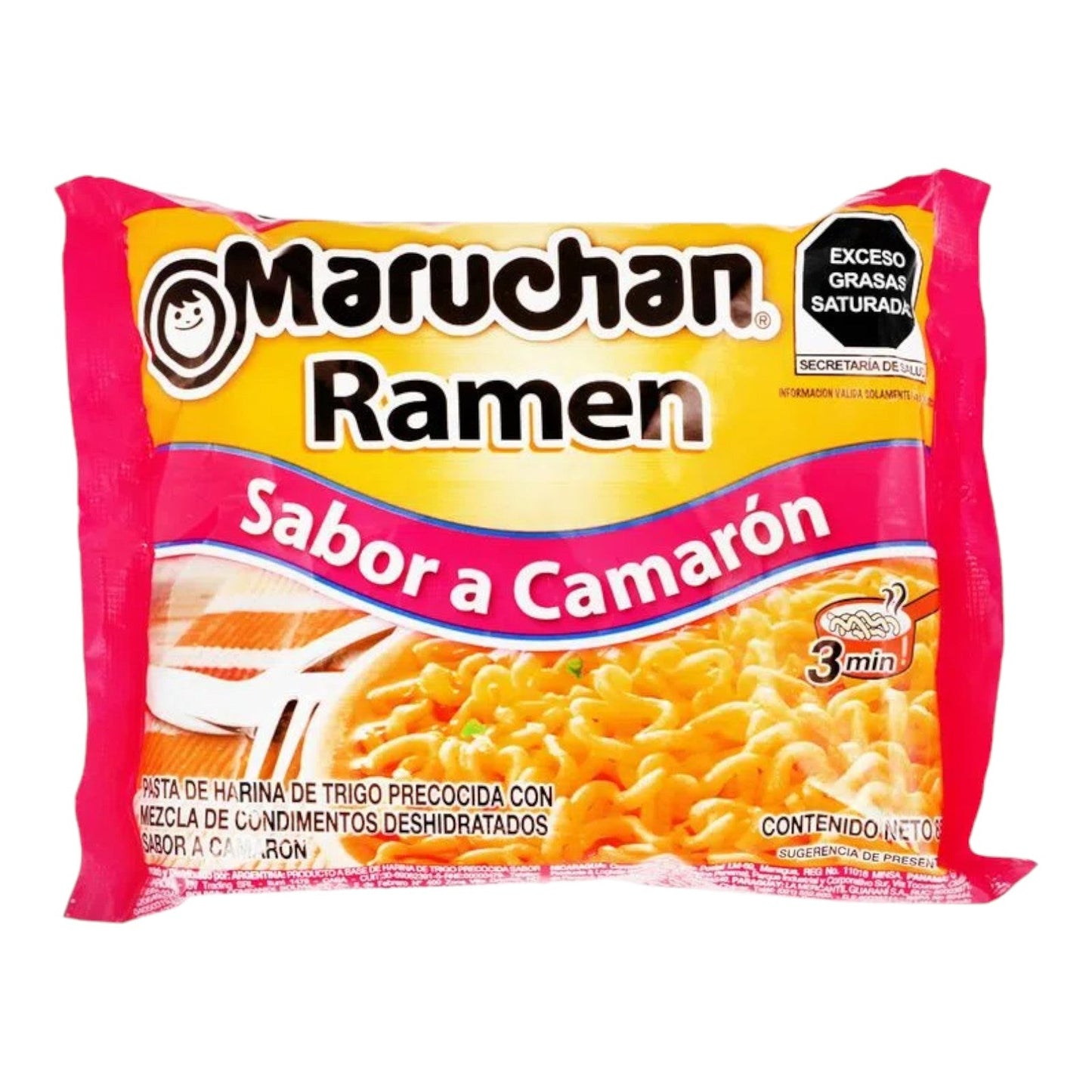 SOPA RAMEN SABOR CAMARON 85 GR MARUCHAN