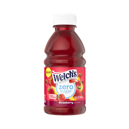 JUGO STRAWBERRY ZERO SUGAR 10 OZ WELCH'S