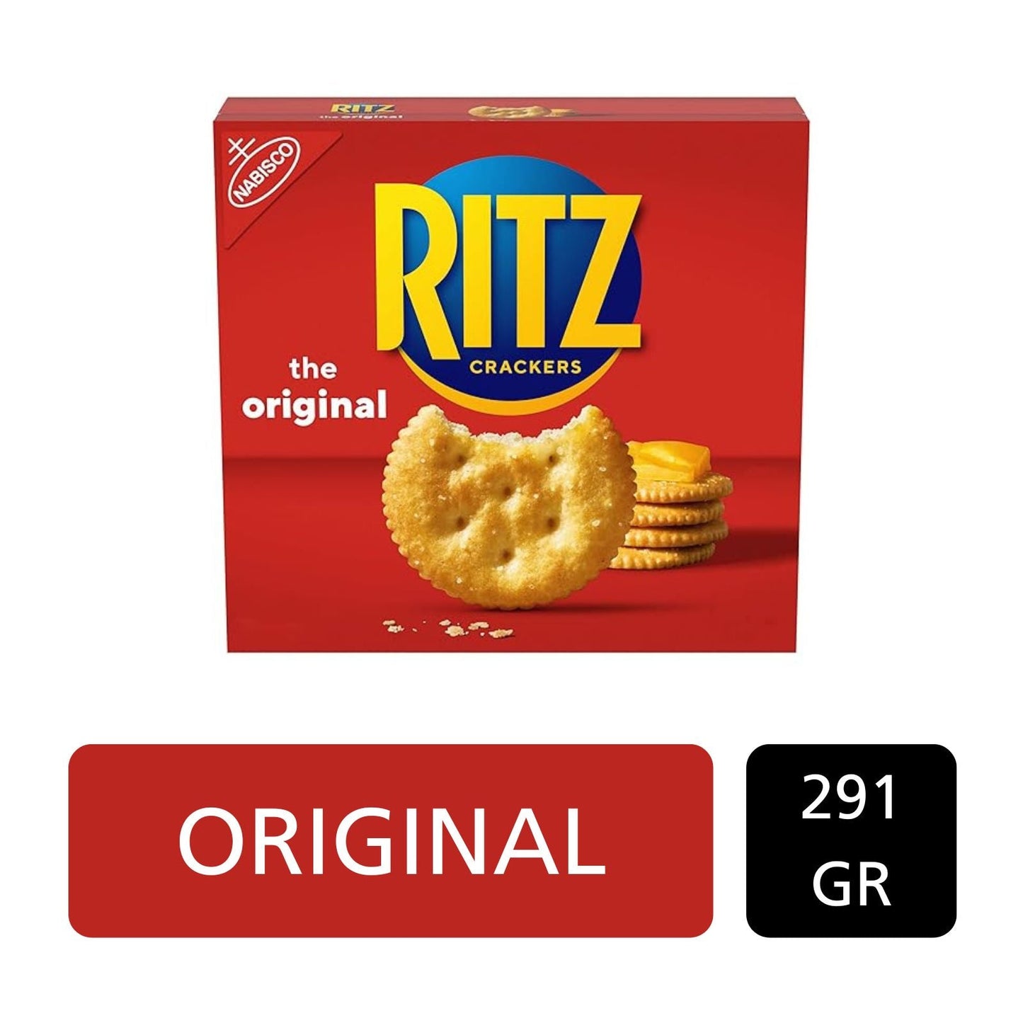 RITZ CRACKERS THE ORIGINAL 291GR NABISCO