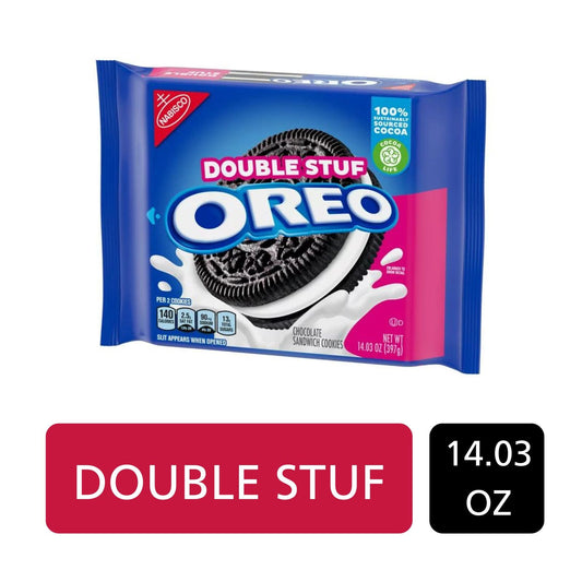 OREO DOUBLE STUF COOKIE 14.03 OZ NABISCO