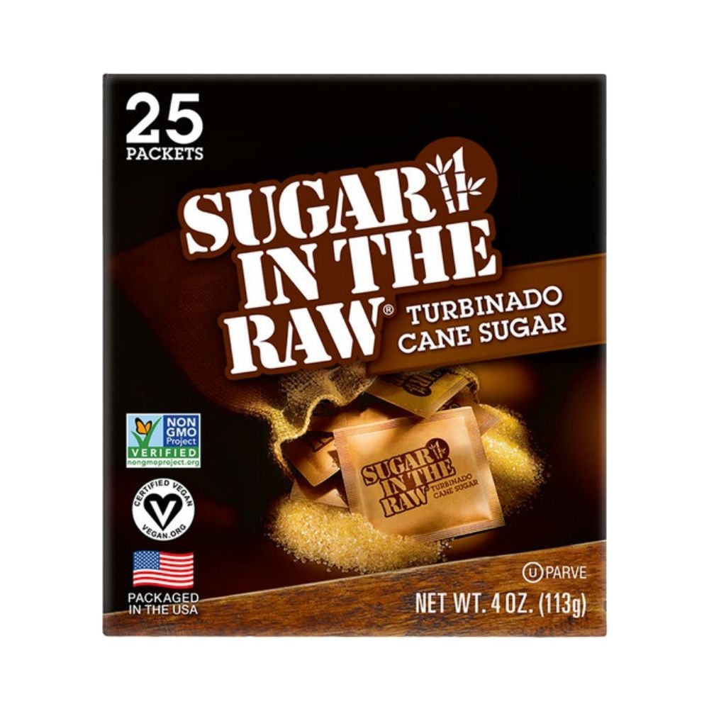 AZUCAR TURBINADA 25 SOBRES 113 GR SUGAR IN THE RAW