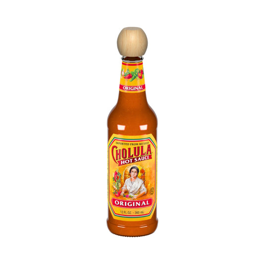 SALSA CALIENTE ORIGINAL 12 OZ CHOLULA