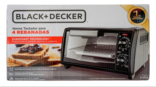 TOSTADOR 4REBANADAS #TO1342B BLACK & DECKER
