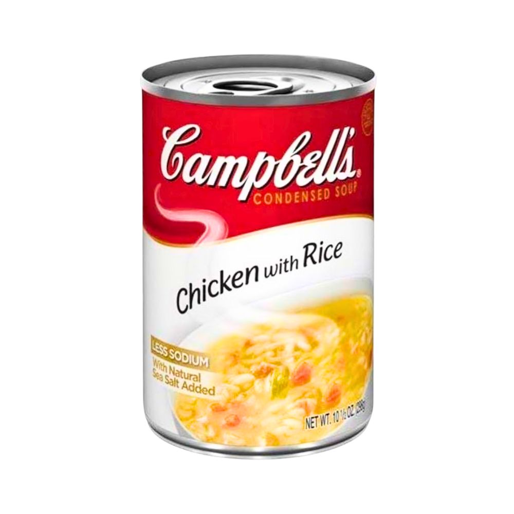 SOPA POLLO CON ARROZ 10.5 OZ CAMPBELL'S