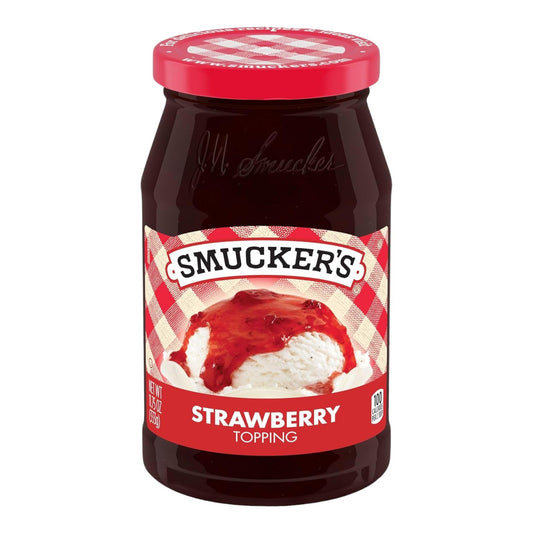 STRAWBERRY TOPPING 11.75 OZ SMUCKER'S