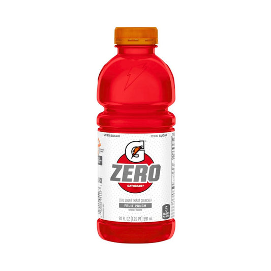 GATORADE ZERO FRUIT PUNCH 20 OZ GATORADE