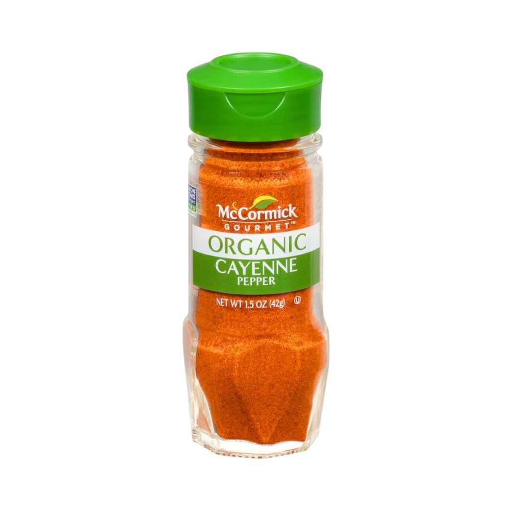 ORGANIC CAYENNE PEPPER 1.5 OZ MC CORMICK