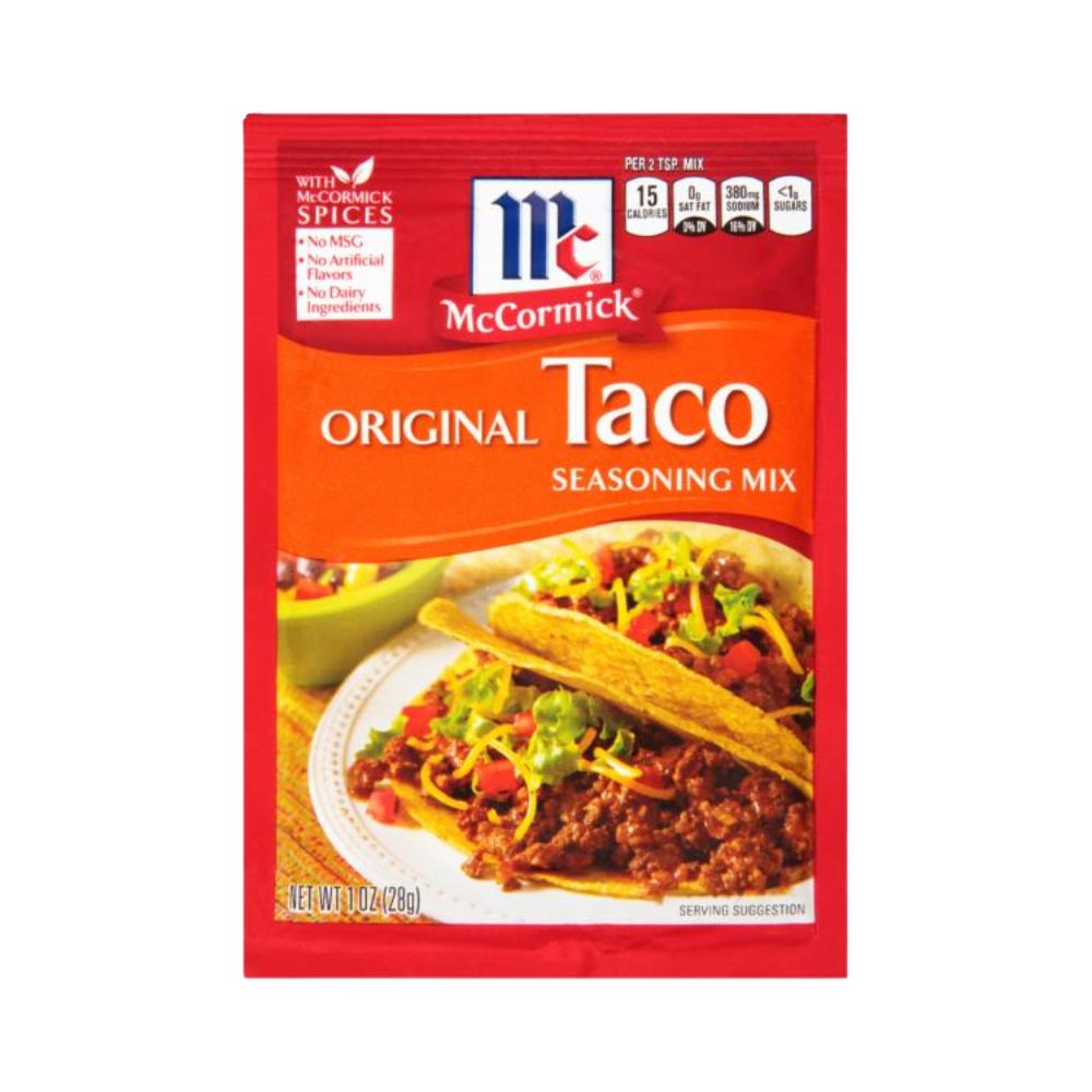 SAZONADOR TACO ORIGINAL 1 OZ MC CORMICK