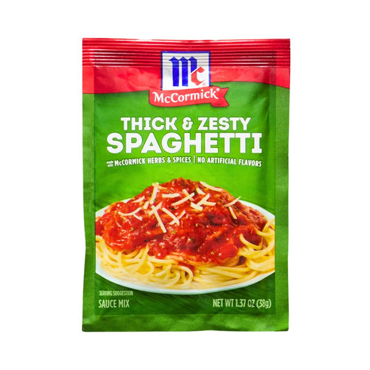 SALSA PARA ESPAGUETI MIXTA 1.37 OZ MC CORMICK