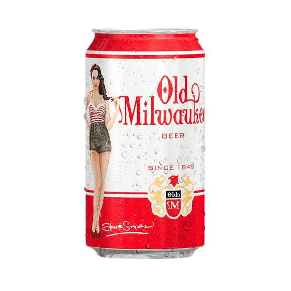 CERVEZA OLD MILWAUKEE DE LATA 12 OZ OLD MILWAUKEE– Super Barú Online