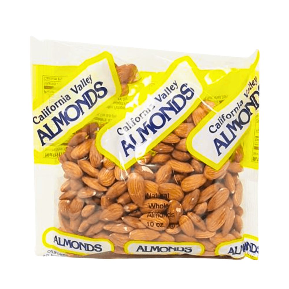 ALMENDRAS ENTERAS NATURALES 6 OZ CALIFORNIA VALLEY