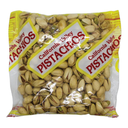 PISTACHIOS SHELLED 10 OZ CALIFORNIA VALLEY