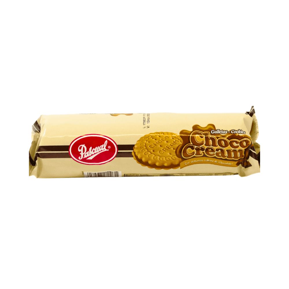 GALLETA CHOCO CREAM FAMILIAR 190 GR PASCUAL