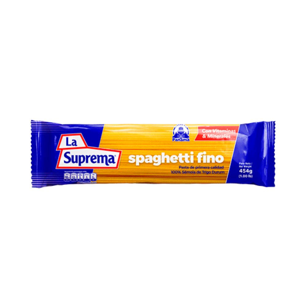 SPAGUETTI FINO 454GR LA SUPREMA
