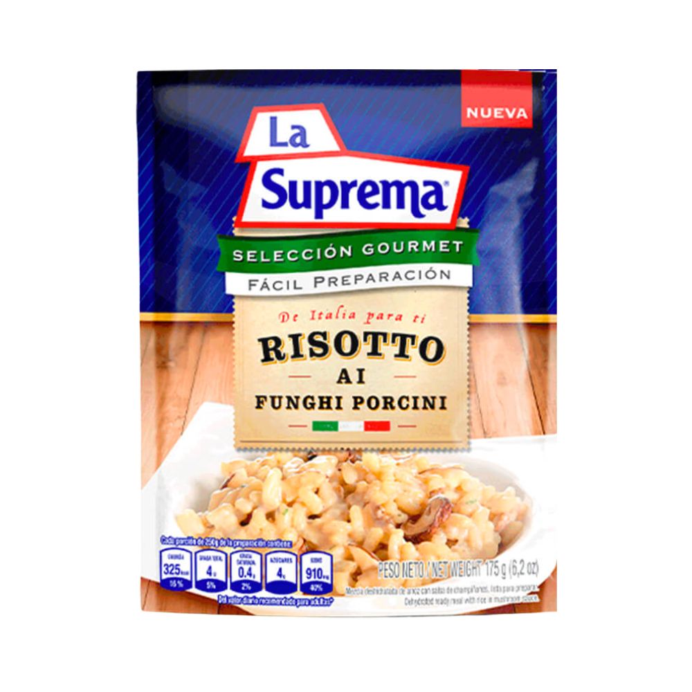 RISOTTO AI FUNGHI PORCINI 175G LA SUPREMA