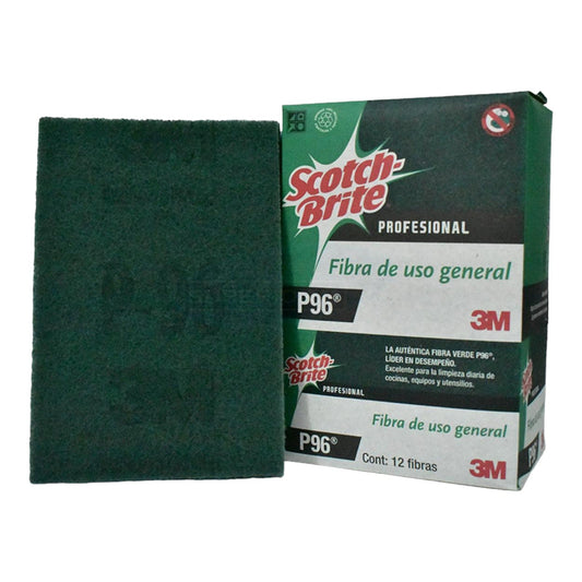 BRILLO VERDE GRANDE PARA FREGAR 6"X9" SCOTCH BRITE *3M*