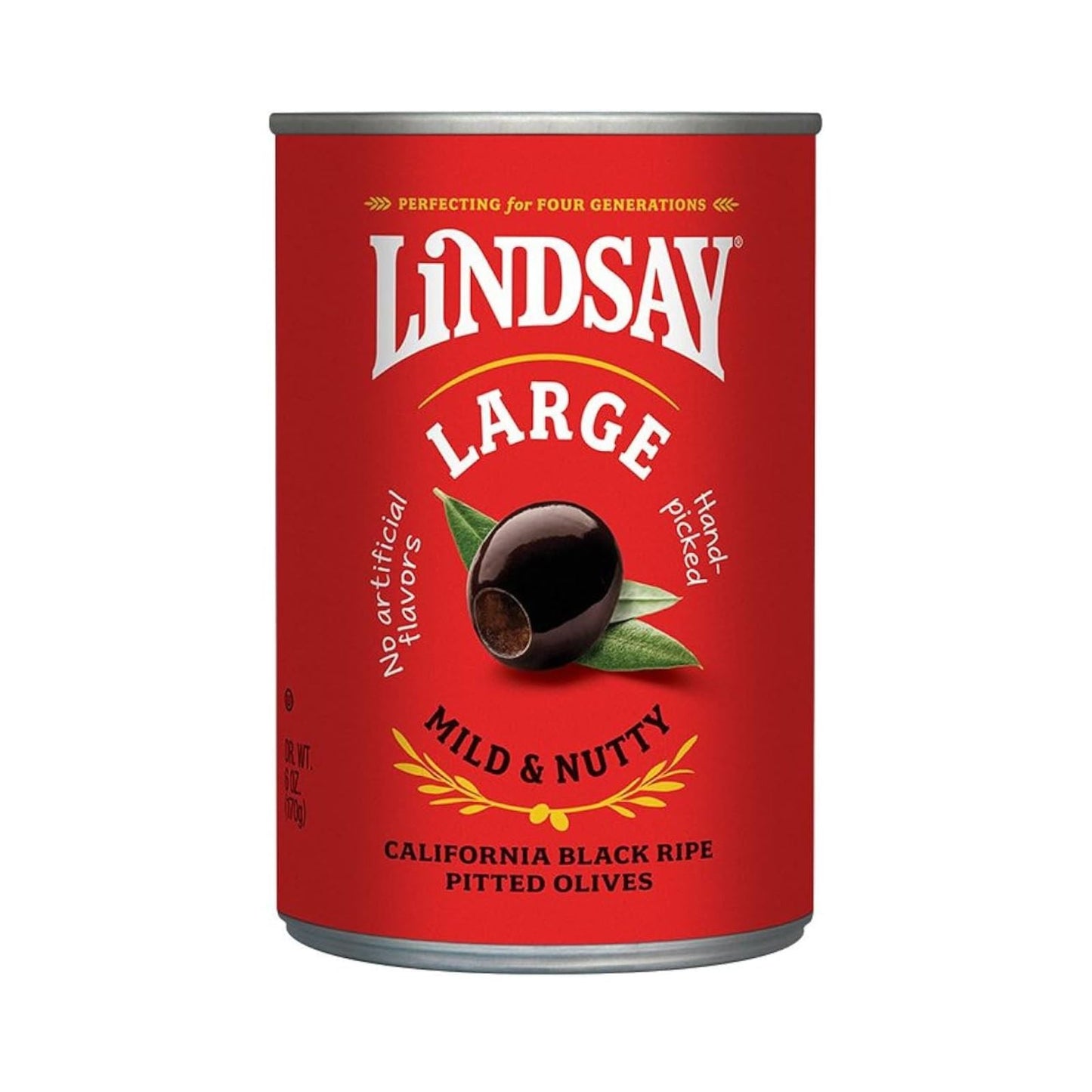 ACEITUNAS NEGRAS SIN HUESO 6 OZ LINDSAY