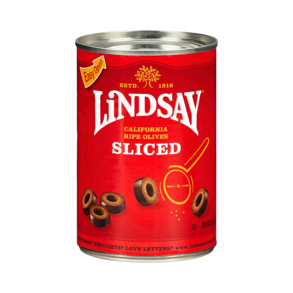 ACEITUNAS NEGRAS MADURAS EN RODAJAS 300 GR LINDSAY