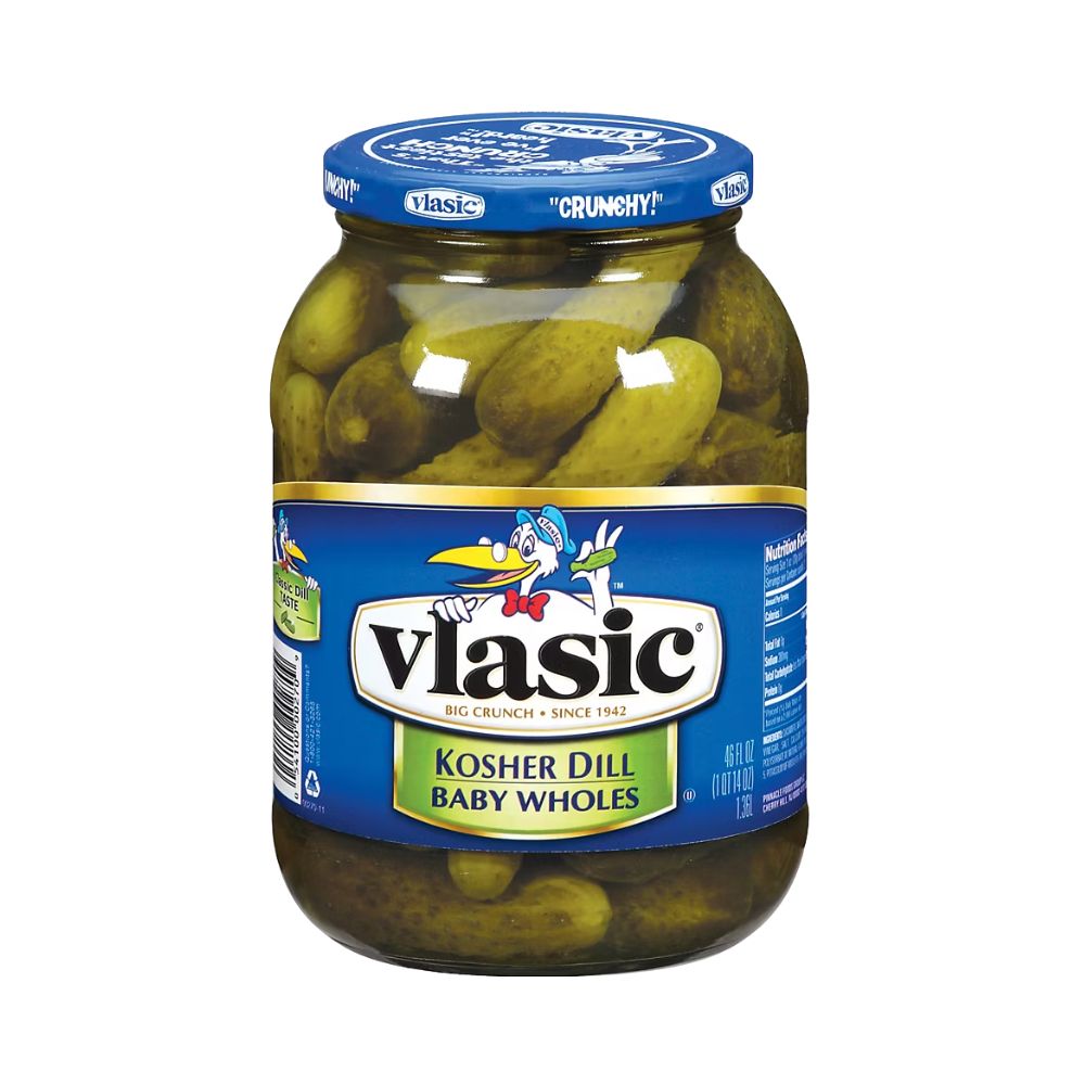 PEPINILLOS ENTEROS PEQUEÑOS 46 OZ VLASIC